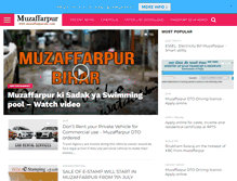 Tablet Screenshot of muzaffarpurcity.com